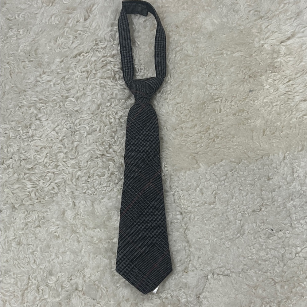 Gymboree Black and Gray Patterned Tie